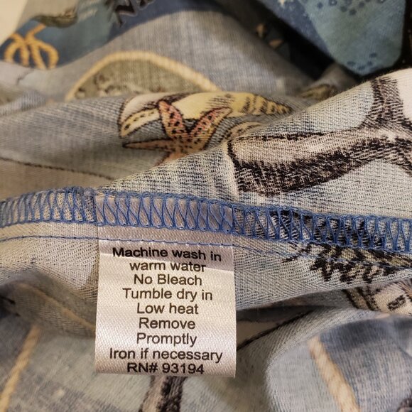 David Carey Originals Button Up Graphic Print State Shirt Maine Men's XL - Picture 10 of 12